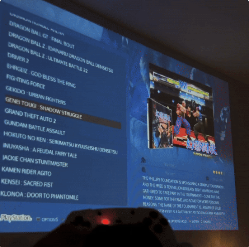 RetroDeck™ Game Projector