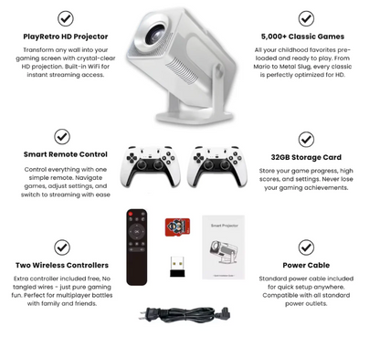 RetroDeck™ Game Projector